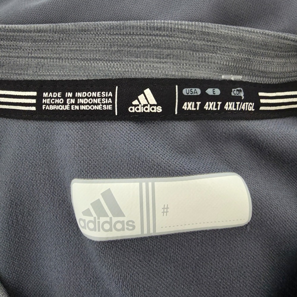 Adidas Fielder's Choice 2.0 Cage Batting Jacket Mens 4XLT 1/4 Zip Short Sleeve - Picture 7 of 8